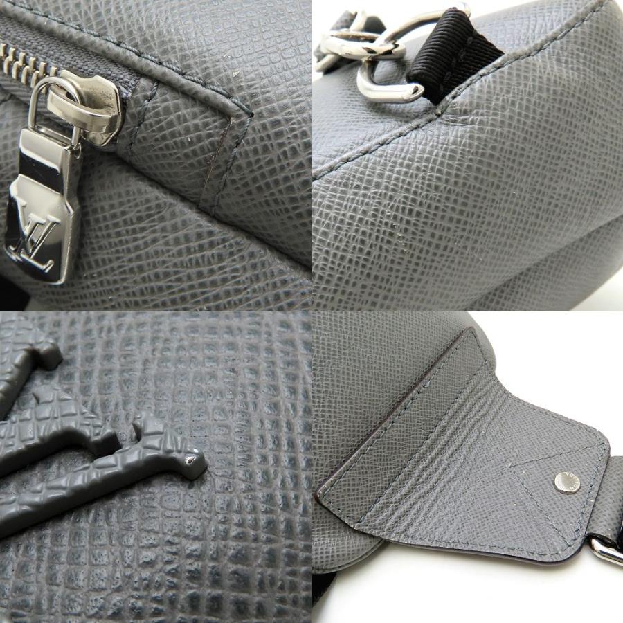 LOUIS VUITTON ルイヴィトン タイガ アヴェニュースリング M30801 ボディバッグ グラシエ グレー系/352460【中古】_4