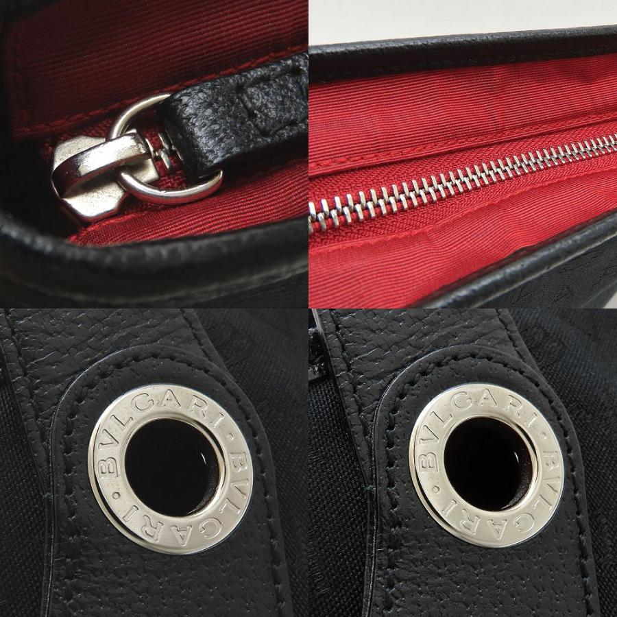 BVLGARI ブルガリ ロリータ バッグ スモール ハンドバッグ ロゴマニア キャンバスxレザー ブラック/352469【中古 ...