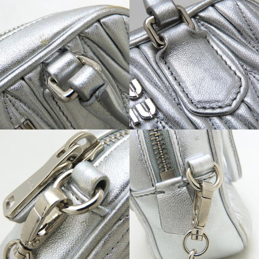 miu miu（ミュウミュウ） アルカディ マテラッセレザー マイクロバッグ