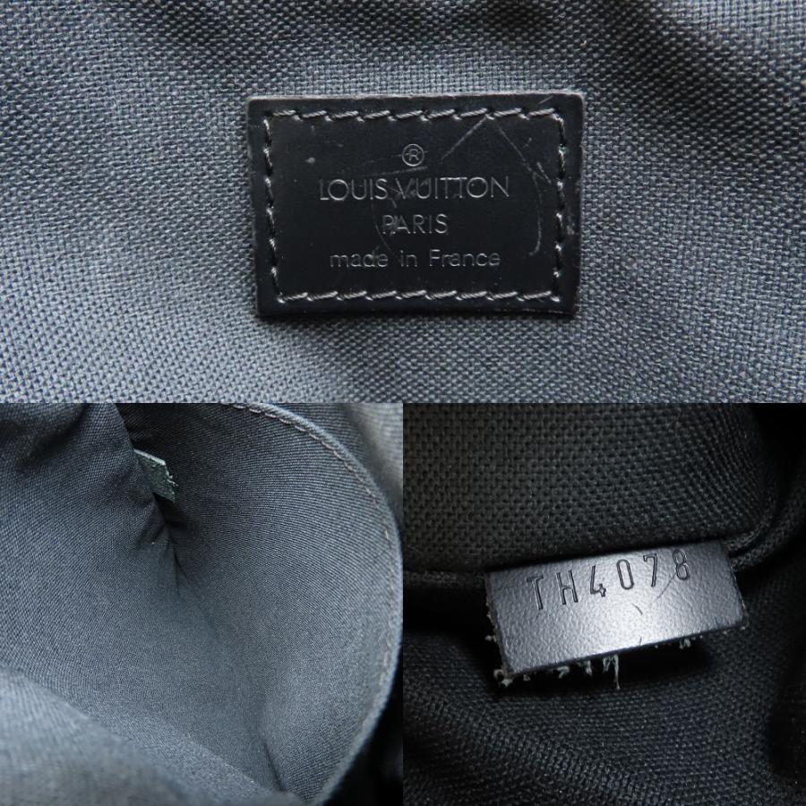 ルイヴィトン　Louis Vuitton デニム ダークグレー ハンドバッグ ルイヴィトン モノグラムデニム ネオカヴィMM 2WAYハンドバッグ