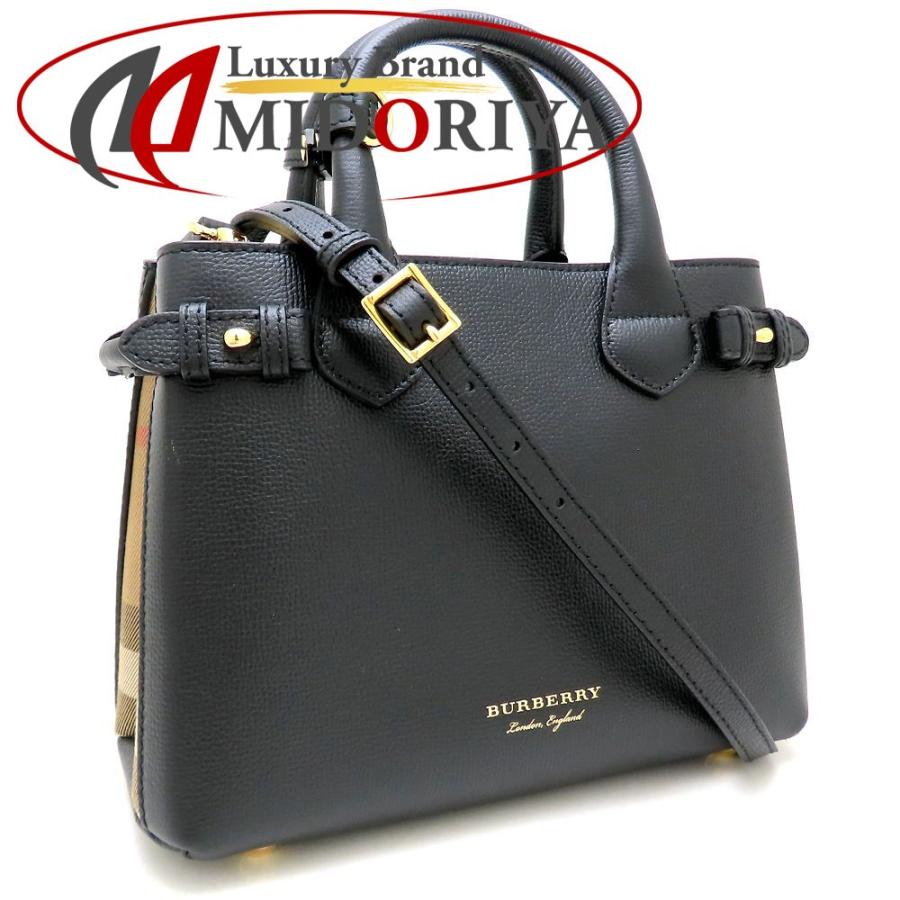 BURBERRY（バーバリー） ハンドバッグ ノバチェック カーフxキャンバス