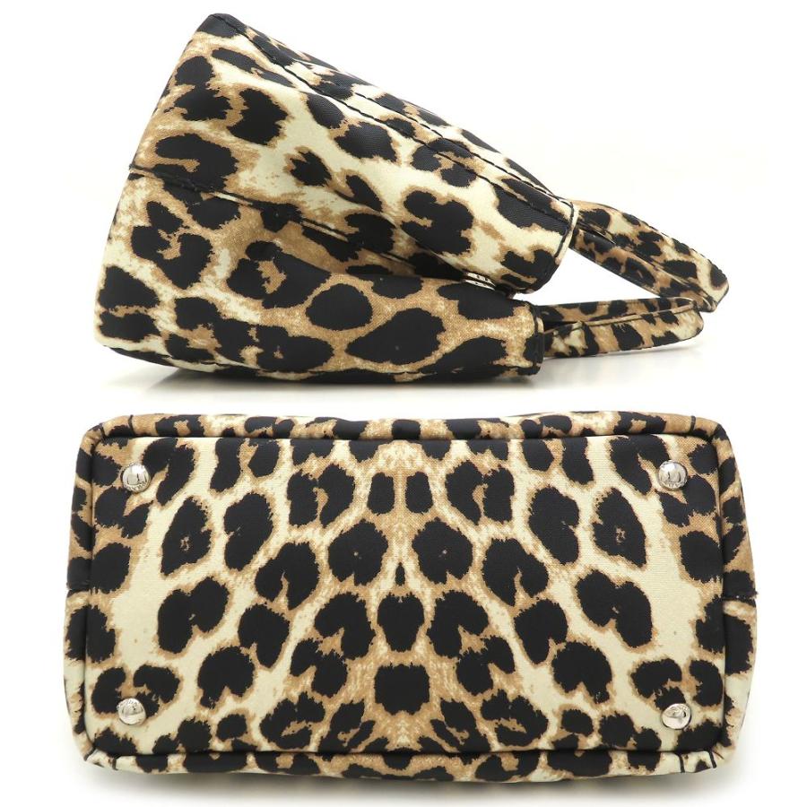 PRADA（プラダ） カナパ 1BG439 ハンドバッグ ヒョウ柄 レオパード 