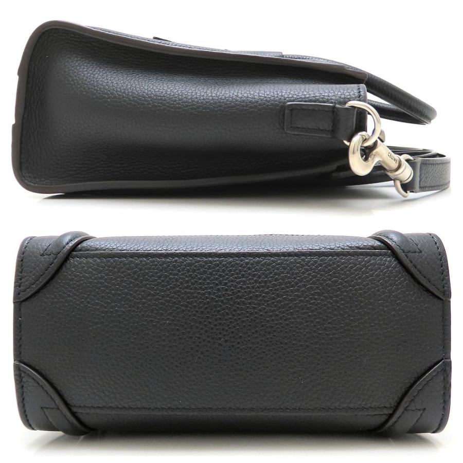 CELINE（セリーヌ） ラゲージ ナノ 168243DRU.38NO ハンドバッグ