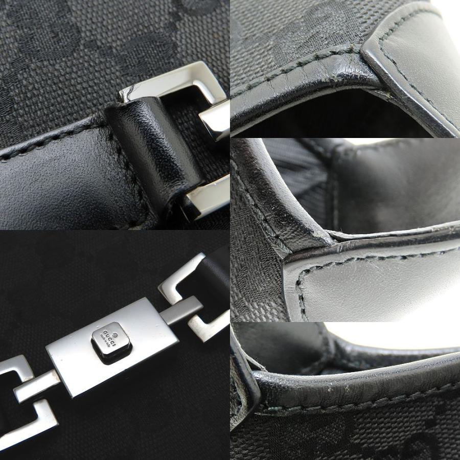 本物■グッチ GUCCI ショルダーバッグ ジャッキー GG柄 キャンバス ブラック 00963 ハンドバッグ ワンショルダー 札幌 西区 西野 GUCCI（グッチ） ジャッキー 00963 ショルダーバッグ GGキャンバスx