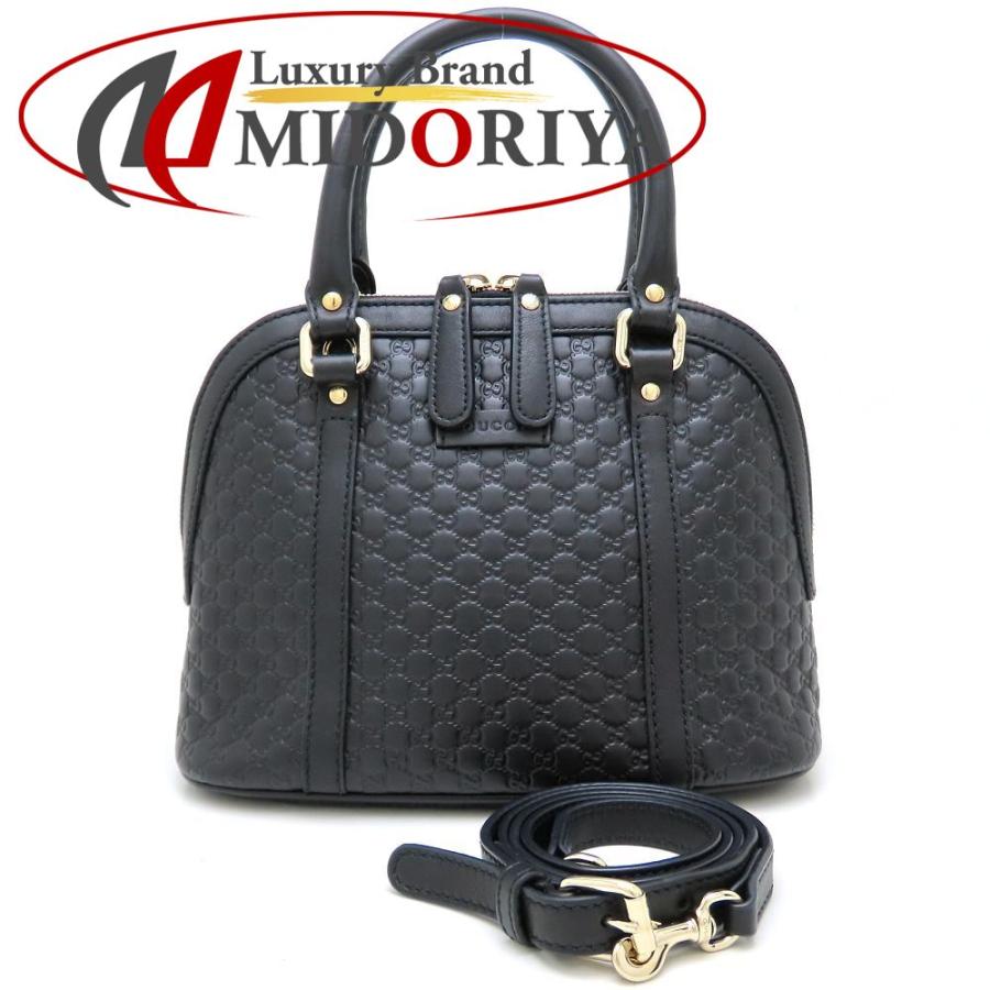 GUCCI（グッチ） 449654 ハンドバッグ マイクログッチシマ 2Way レザー