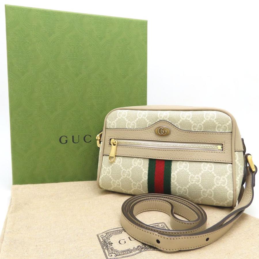 GUCCI グッチ/オフィディア GGスプリームミニバッグ/517350/041*/W18cm×H12cm×D5.5cm/グッチ/SAランク/79【中古】 GUCCI】グッチ『オフィディア GGスプリーム ミニバッグ』517350
