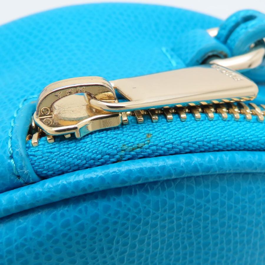 FURLA（フルラ） ショルダーバッグ レザー ターコイズブルー