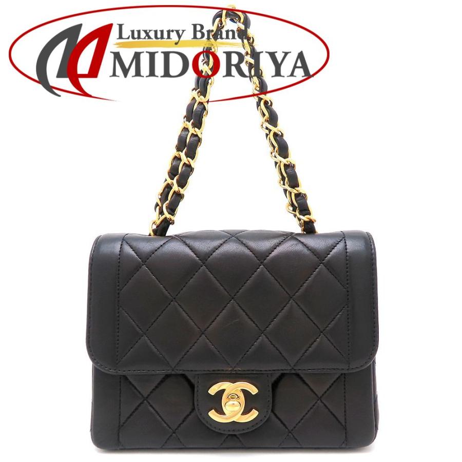 CHANEL（シャネル） マトラッセ チェーン ミニハンドバッグ ラムスキン