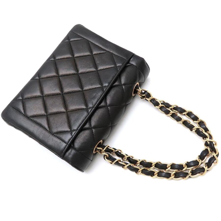 CHANEL（シャネル） マトラッセ チェーン ミニハンドバッグ ラムスキン