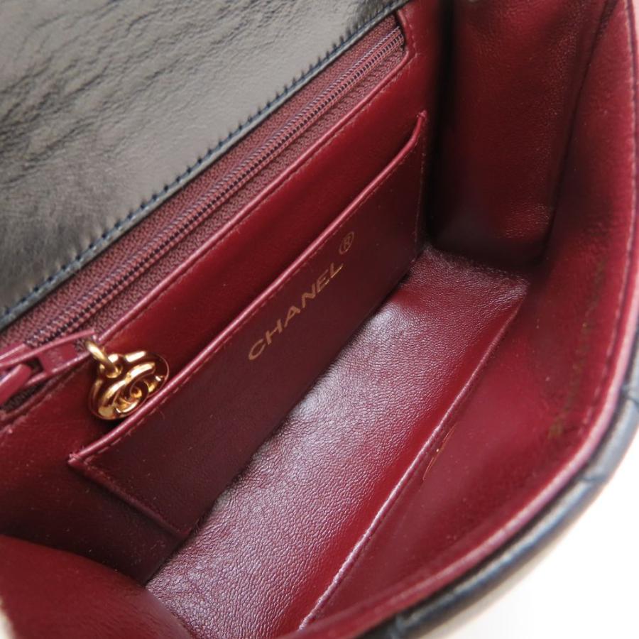 CHANEL（シャネル） マトラッセ チェーン ミニハンドバッグ ラムスキン
