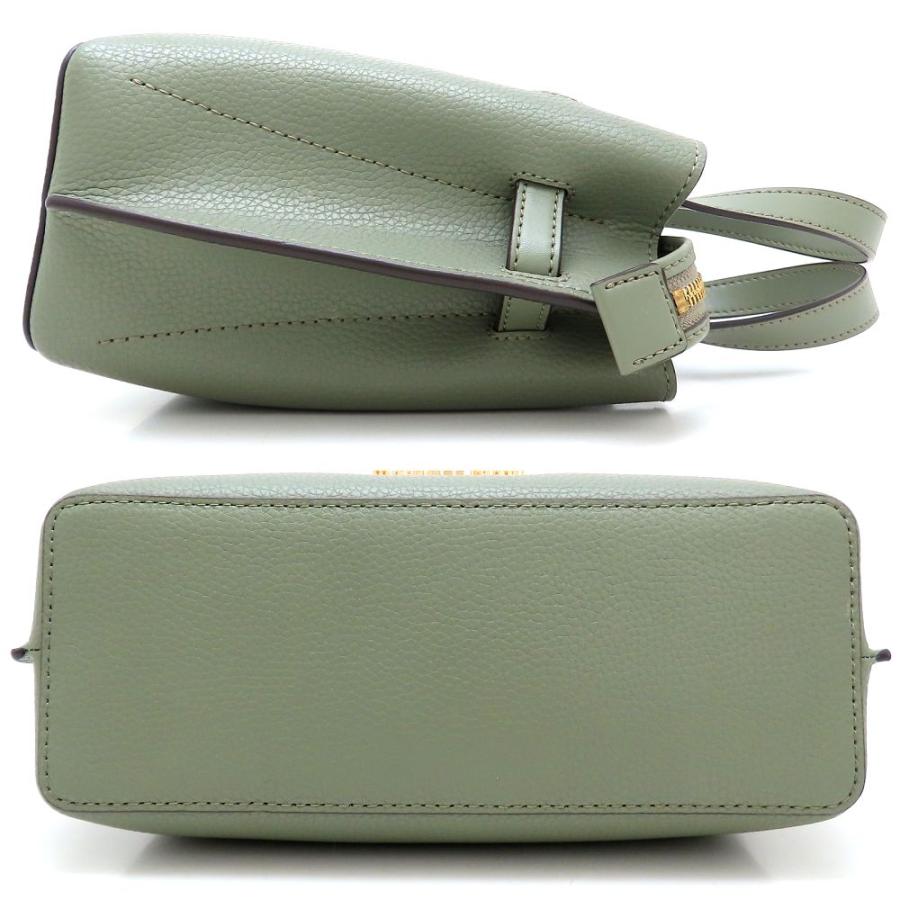 マイケルコース 35S0GYZS3L ハンドバッグ ライトグリーン  Michael Kors ショルダーバッグ サッチェル 公式アウトレット】MIRREN サッチェル スモール - MKシグネチャー