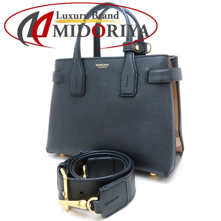 BURBERRY（バーバリー） スモールバナー 4023700 ハンドバッグ 2Way 