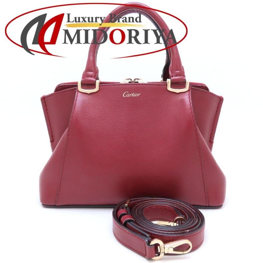 Cartier（カルティエ） Cドゥカルティエミニ 2Way ハンドバッグ レザー