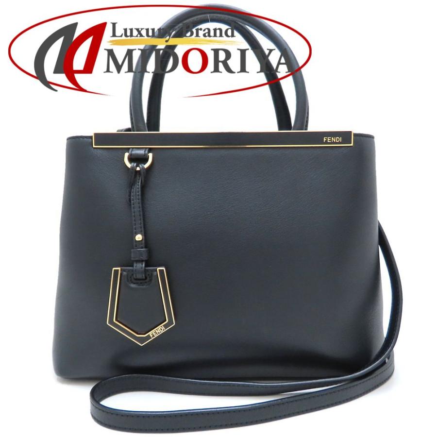 フェンディ FENDI 2WAYバッグ プチトゥージュール ブラック レザー