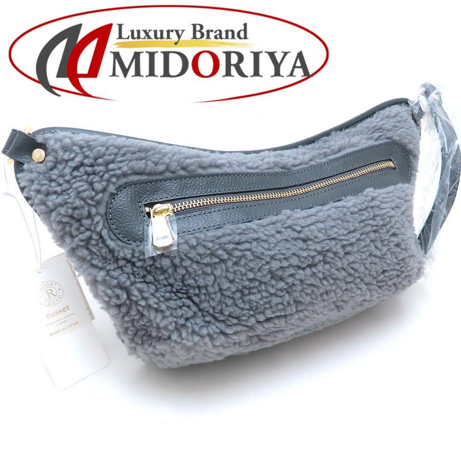 ☆未使用☆russet ラシットボディバッグ　グレーピンク ラシット ボディバッグ グレー 未使用 新品未使用】russet ボディ