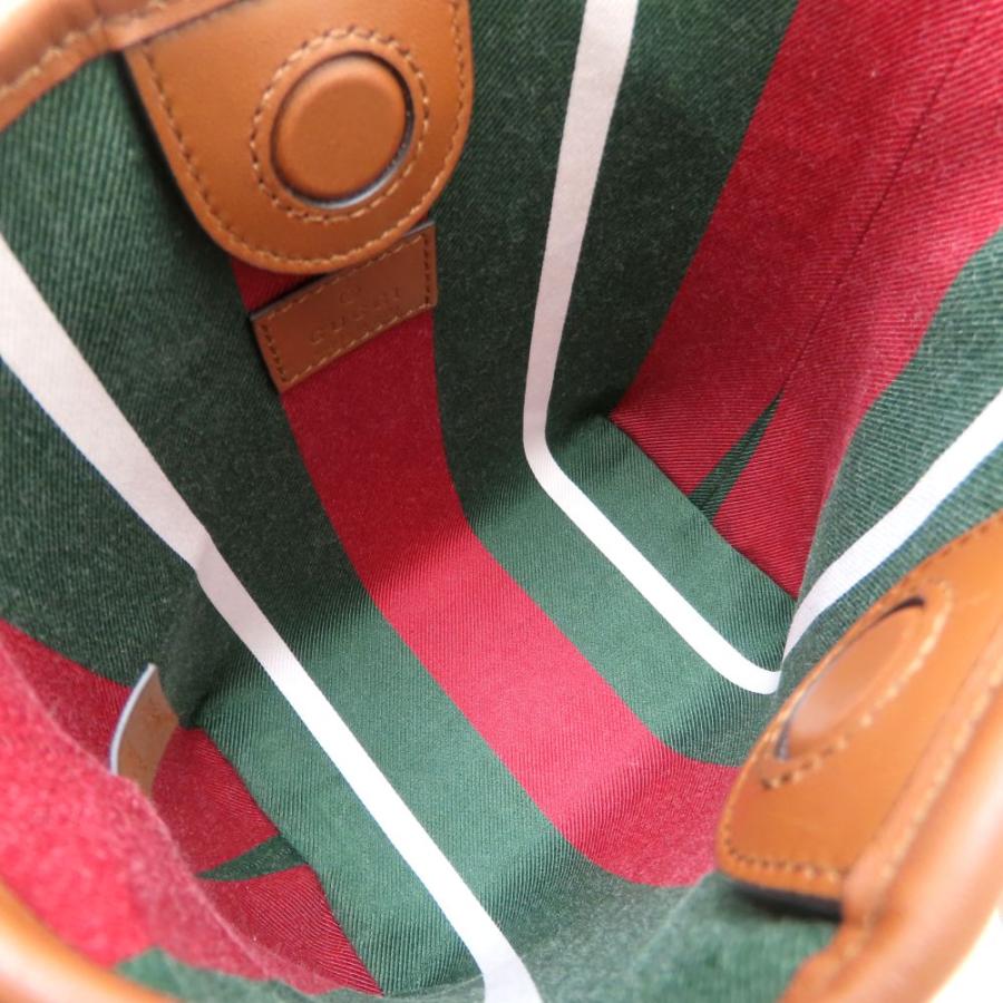 GUCCI（グッチ） GGエンブレム ナノ バケットバッグ 847090 ショルダー