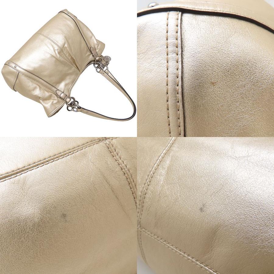 COACH（コーチ） 16244 トートバッグ レザー ゴールド レディース