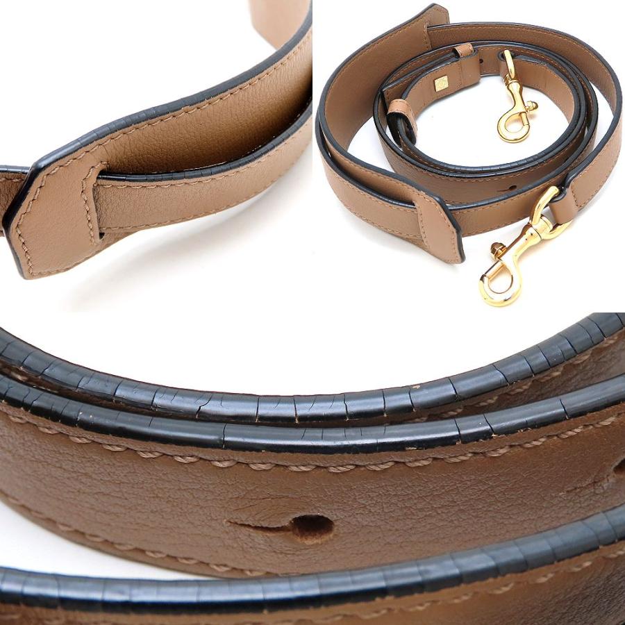 LOEWE ロエベ アマソナ28 2Way ハンドバッグ カーフ ブラウン レディース/352895【中古】_6