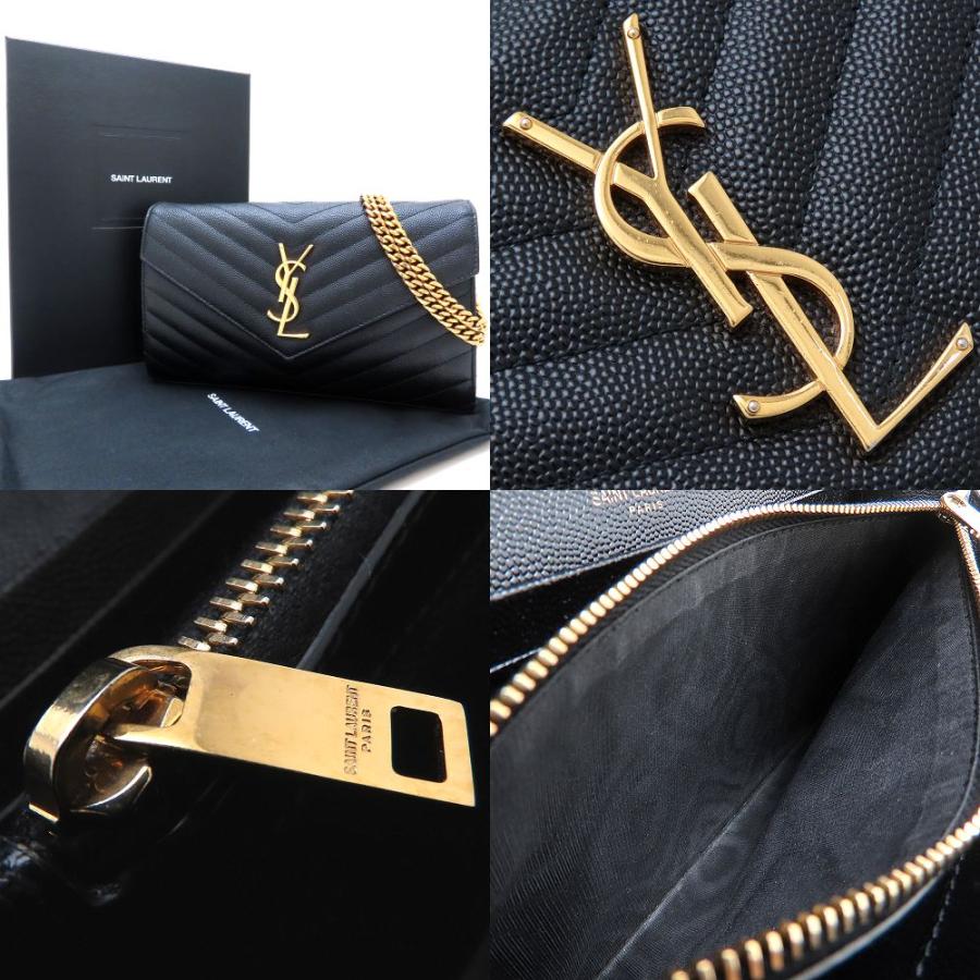 SAINT LAURENT サンローラン 　トラッカーウォレット　チェーン SAINT LAURENT サンローラン 財布 トラッカーウォレット チェーン