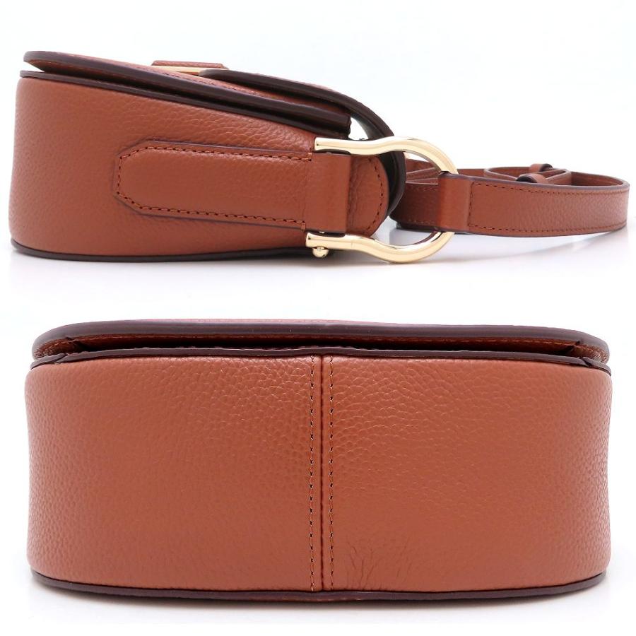 COLE HAAN コールハーン クラシックミニバッグ ショルダーバッグ レザーxスエード ブリティッシュタン レディース/352905【未使用】 COLE HAAN（コールハーン） クラシックミニバッグ ショルダーバッグ