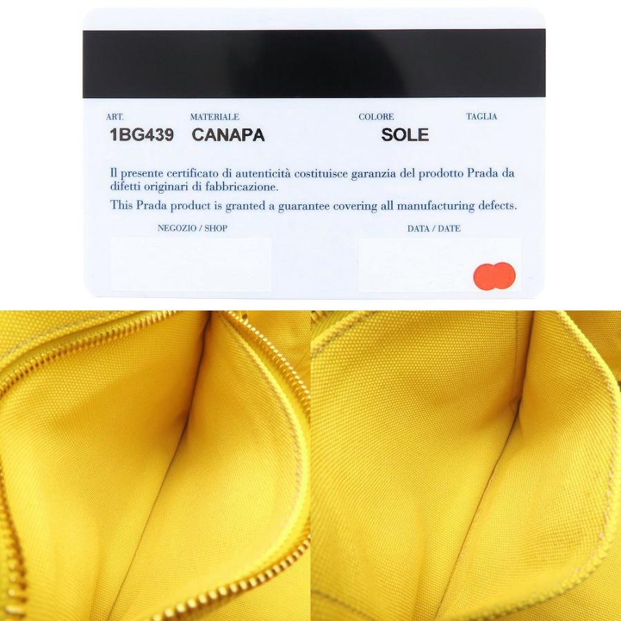 PRADA（プラダ） カナパトート 1BG439 2Wayハンドバッグ キャンバス  