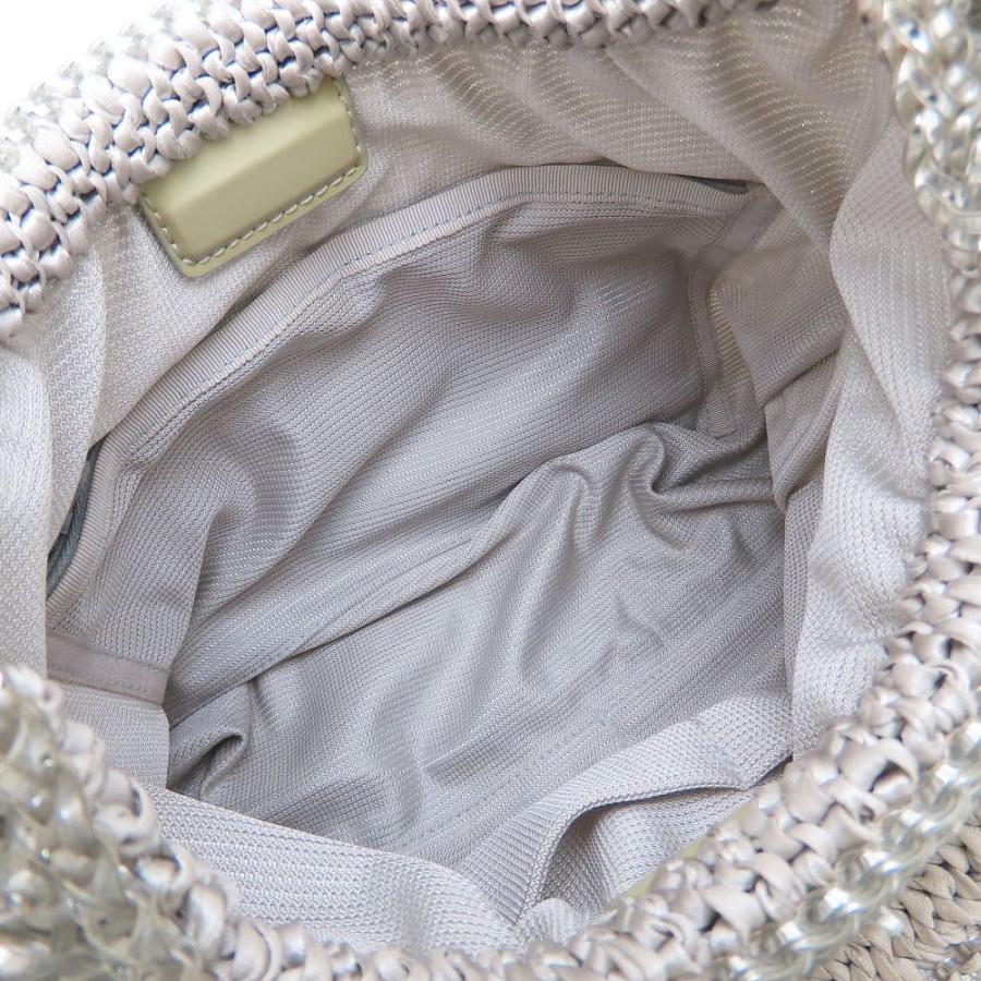 【未使用に近い】アンテプリマ ARGENTO シルバー ANTEPRIMA（アンテプリマ） トートバッグ 2Way ARGENTO シルバー