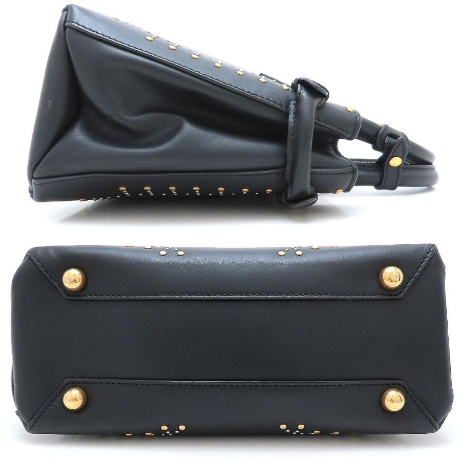 BURBERRY（バーバリー） 2Way ショルダーバッグ レザー ブラック