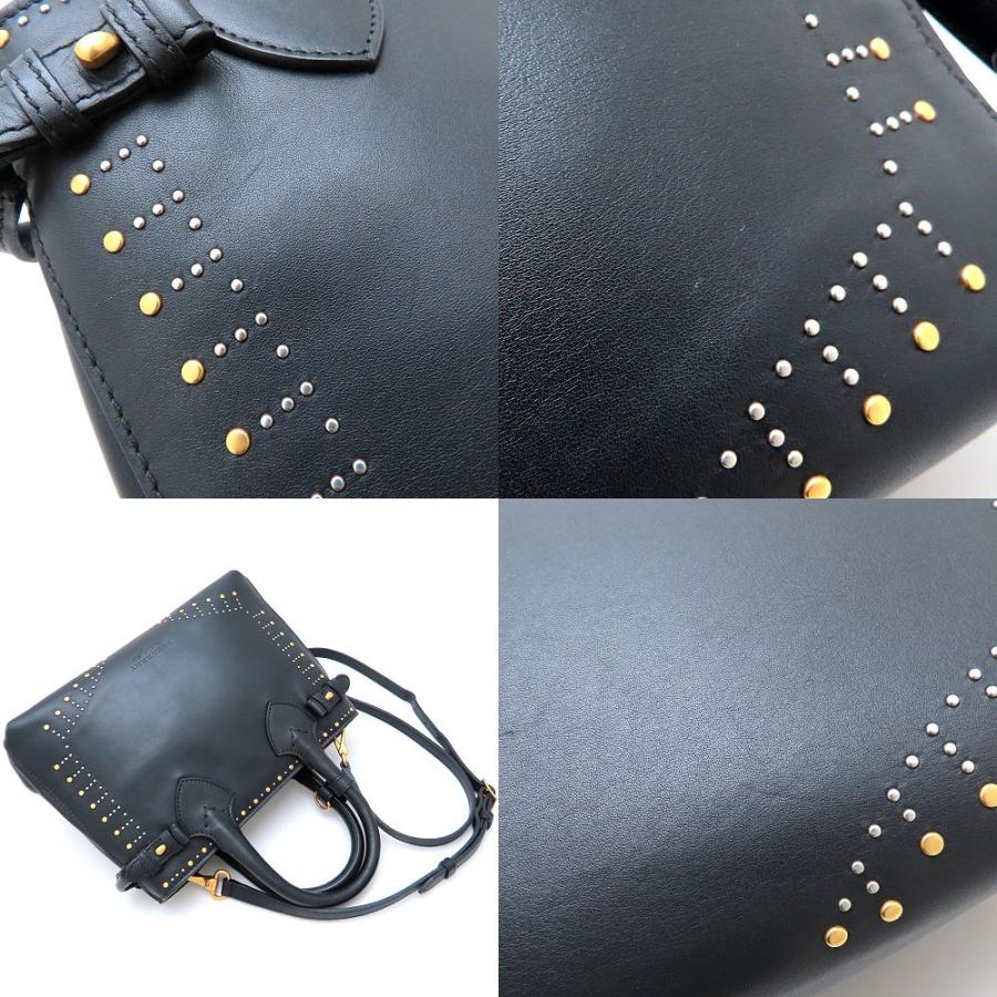 【美品】Burberry バーバリー　ショルダーバッグ　ナイロン　ブラック　2層 BURBERRY（バーバリー） ショルダーバッグ ナイロン ブラック