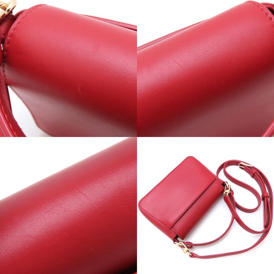 TORY BURCH（トリーバーチ） ショルダーバッグ レザー レッド