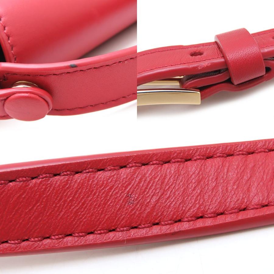 TORY BURCH（トリーバーチ） ショルダーバッグ レザー レッド 