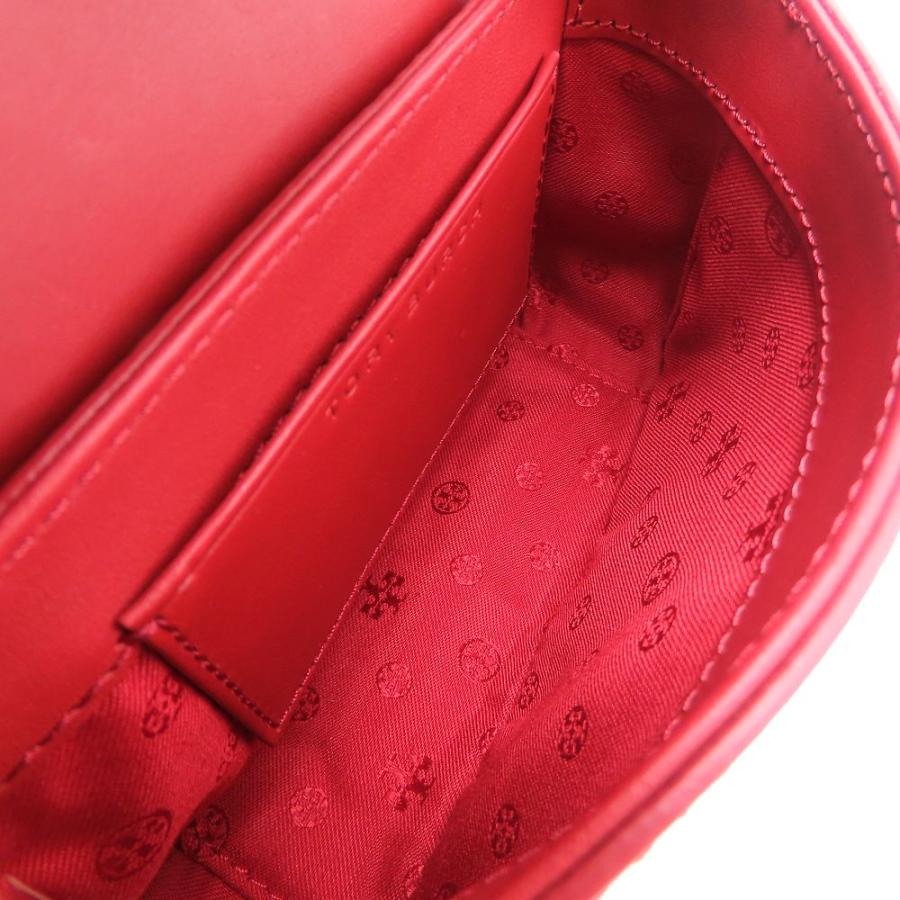 TORY BURCH（トリーバーチ） ショルダーバッグ レザー レッド 