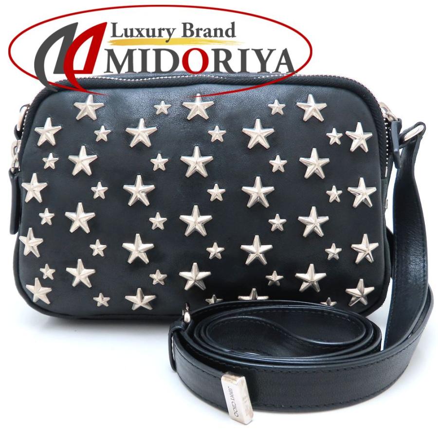 JIMMY CHOO（ジミーチュウ） スタースタッズ ショルダーバッグ レザー
