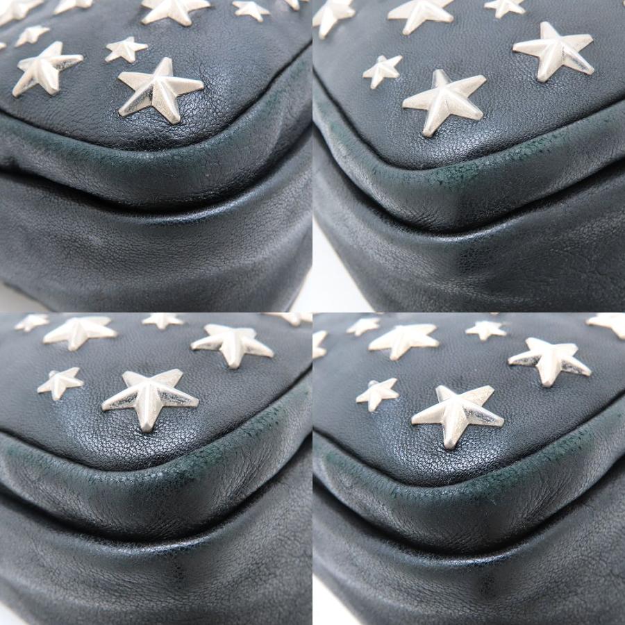 JIMMY CHOO（ジミーチュウ） スタースタッズ ショルダーバッグ レザー