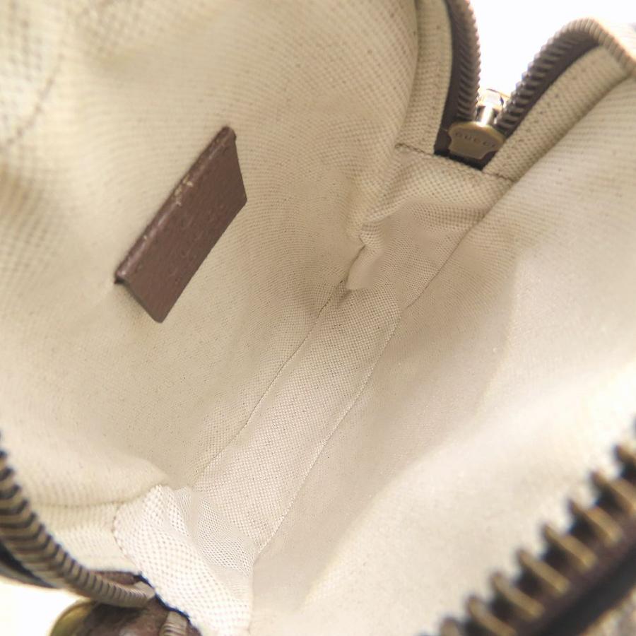 美品　GUCCI クラッチバッグ GG レザー ロゴ ベージュ ブラウン 金 ✨美品✨GUCCI GG クラッチバッグ ベージュ ブラウン レザー 金具 ロゴ