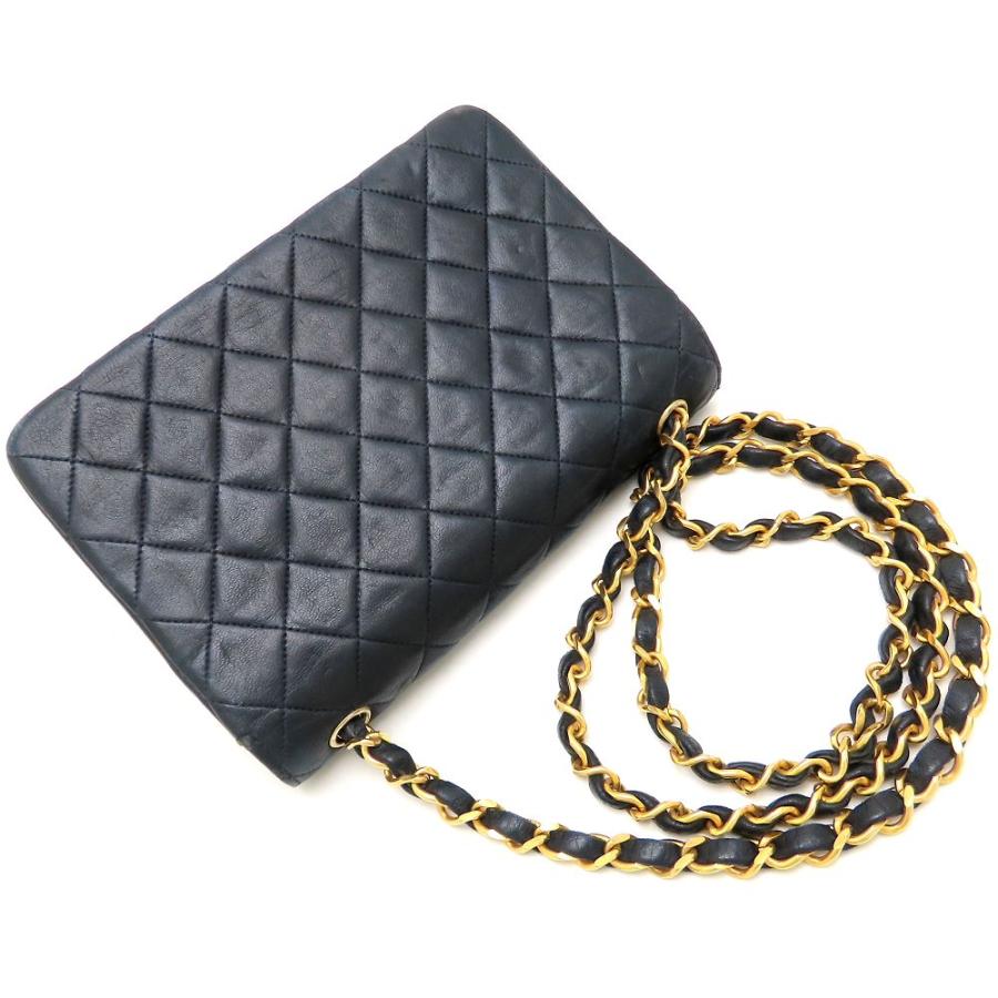 【美品❗✨】シャネル　CHANEL　マトラッセ　チェーンショルダー　ラムスキン CHANEL（シャネル） チェーンショルダーバッグ マトラッセ ラムスキン