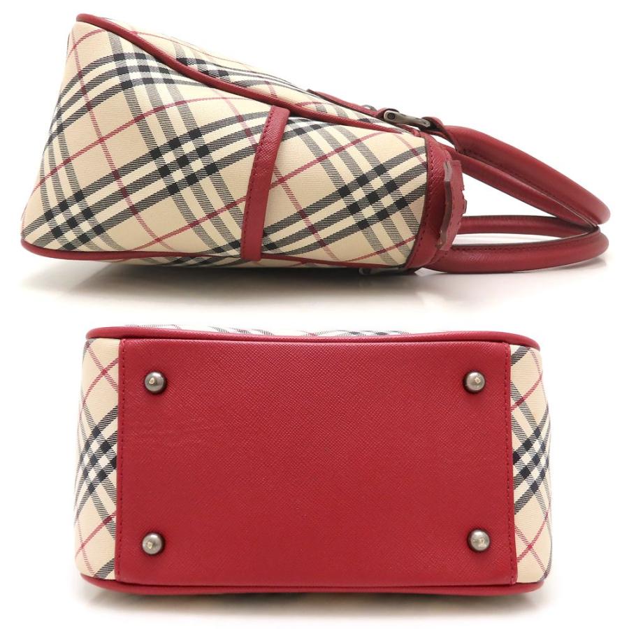 BURBERRY（バーバリー） ハンドバッグ ノバチェック キャンバスxレザー