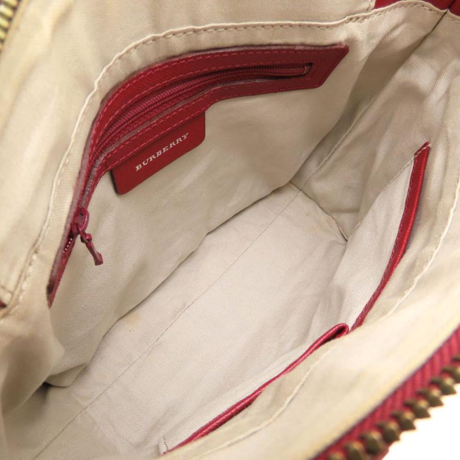 BURBERRY（バーバリー） ハンドバッグ ノバチェック キャンバスxレザー