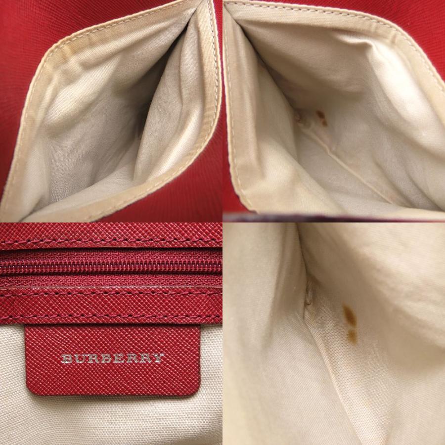 BURBERRY（バーバリー） ハンドバッグ ノバチェック キャンバスxレザー