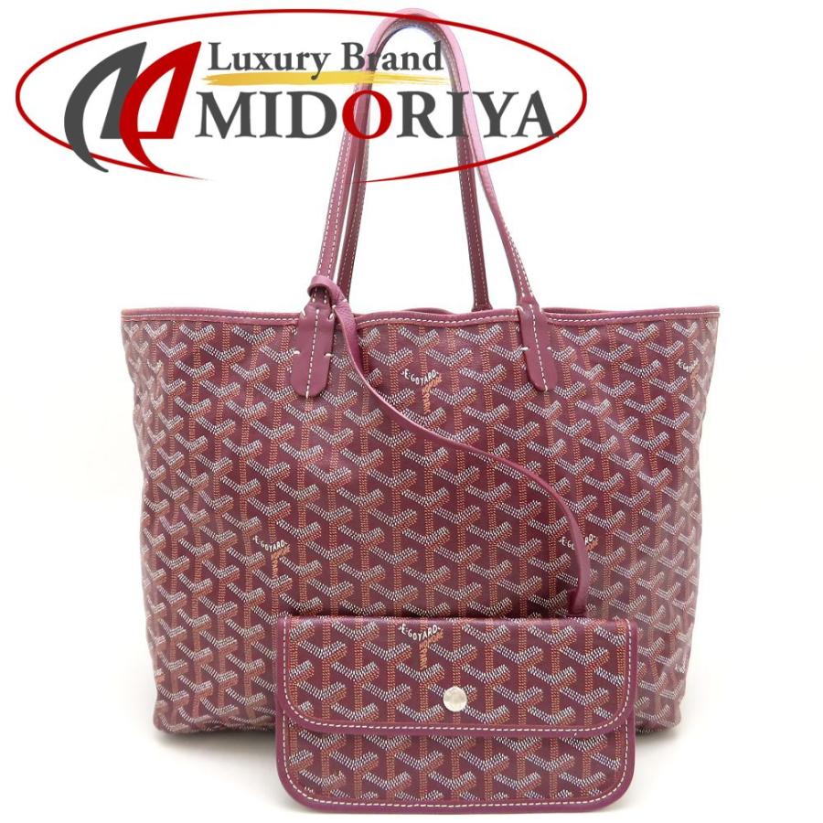 【GOYARD/ゴヤール】 サンルイPM マーカージュ ×柄 トートバッグ ポーチ付 ハンドバッグ PVCコーティングキャンバス グレー レディース【中古】【真子質店】【BL】【TIMaD】 GOYARD/ゴヤール】 サンルイPM マーカージュ ×柄 トートバッグ ポーチ