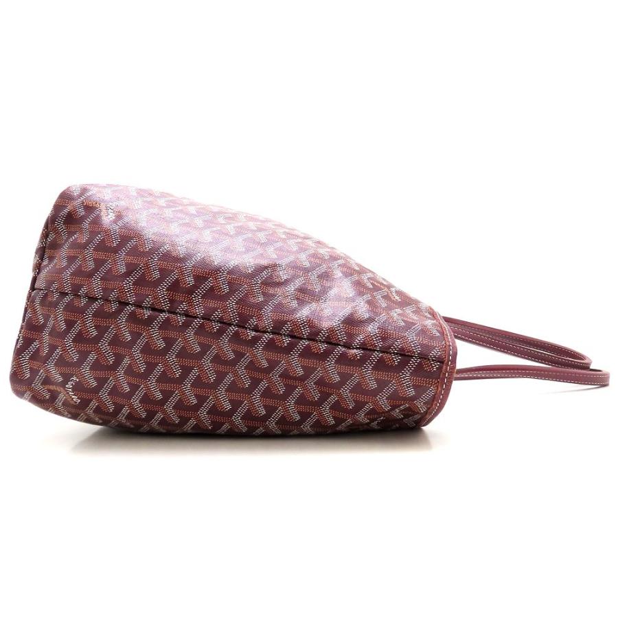 新品　GOYARD　ゴヤール　阪急うめだ店購入サンルイPM　ボルドー GOYARD（ゴヤール） サンルイPM トートバッグ PVCコーティング