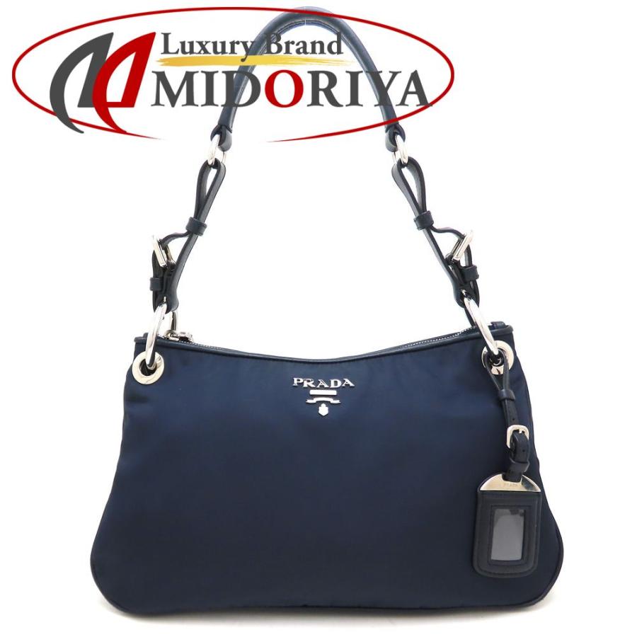 PRADA（プラダ） BR4894 ショルダーバッグ テスート ナイロンxレザー