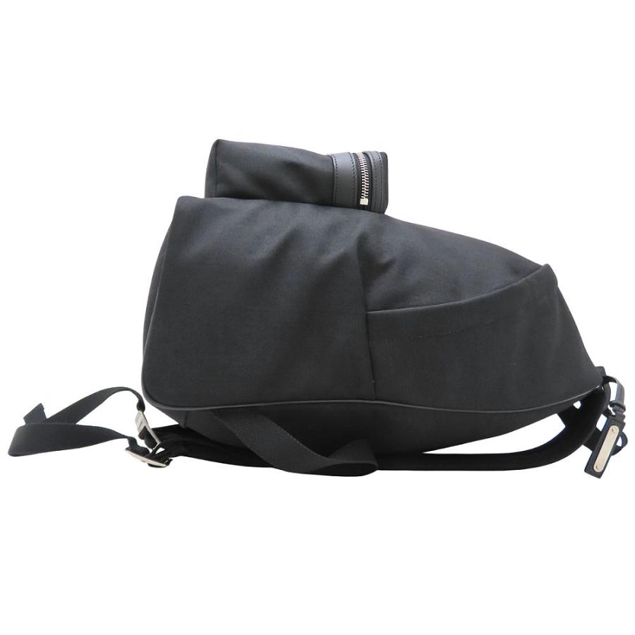 SAINT LAURENT PARIS サンローランパリ CITY シティ 534967 リュック・バックパック キャンバスxレザー ブラック メンズ/353227【中古】_1