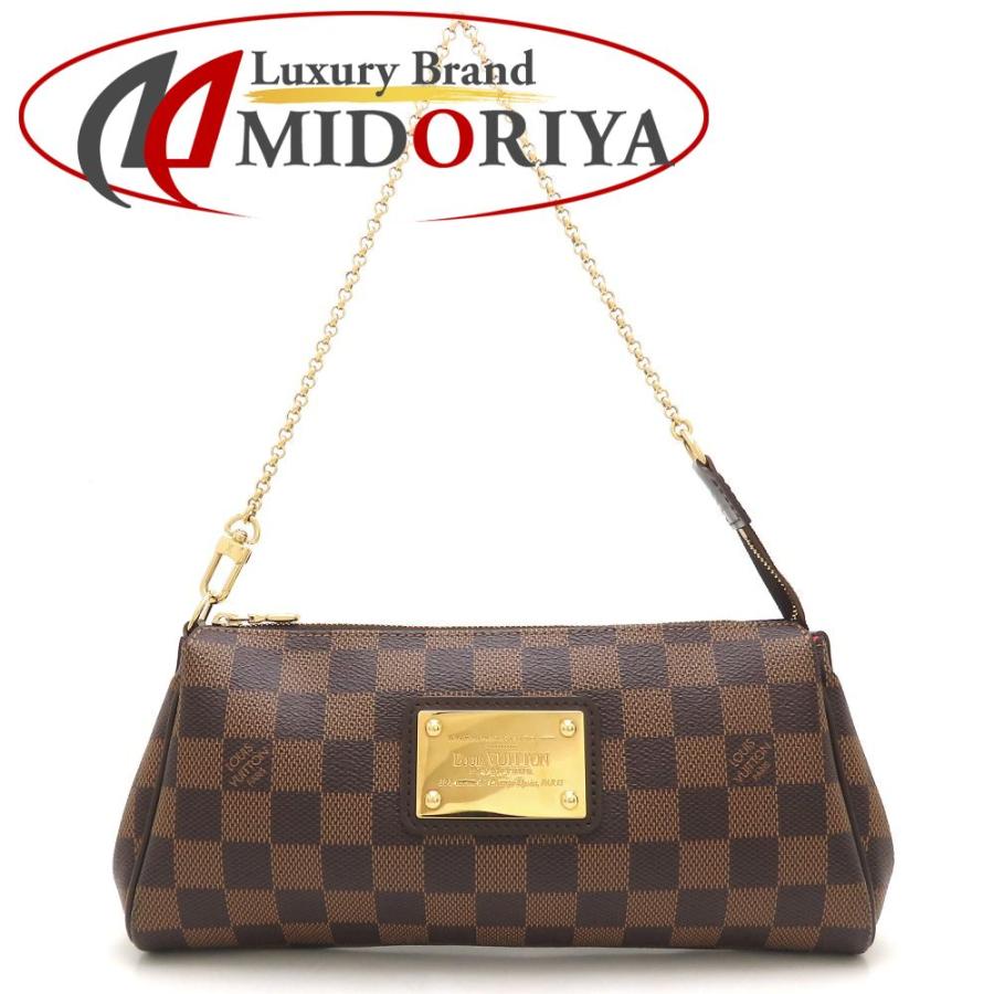 LOUIS VUITTON ルイヴィトン ダミエ エヴァ N55213 ハンドバッグ エベヌ レディース/353243【中古 ...