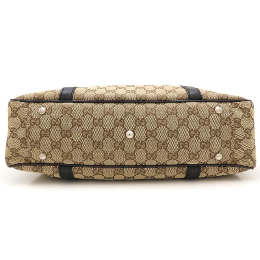 GUCCI（グッチ） 232957 トートバッグ GGキャンバスxレザー ベージュ