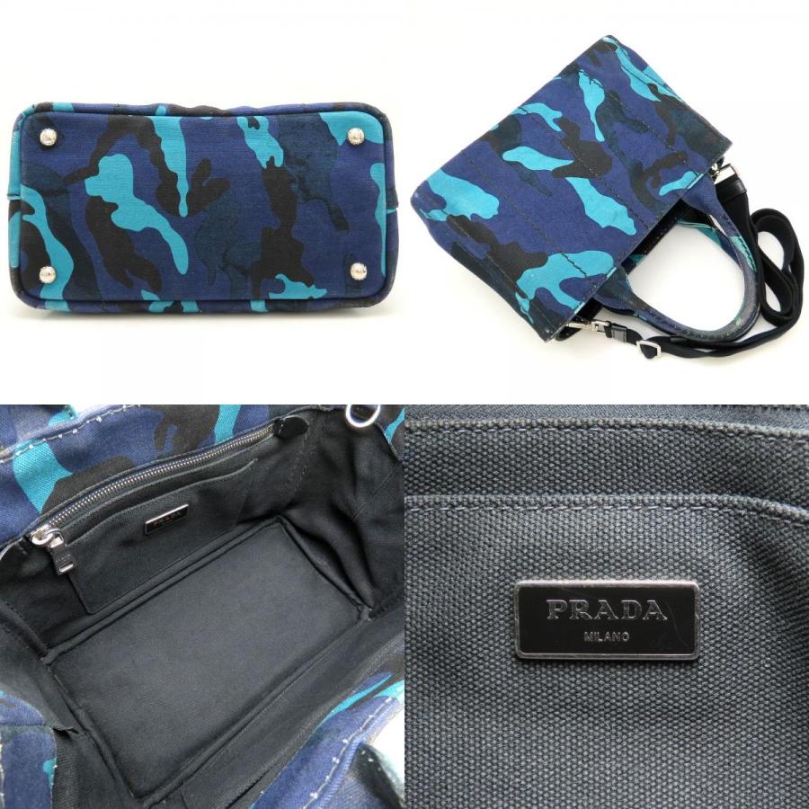 PRADA（プラダ） 1BG439 トートバッグ カモフラージュ 迷彩 2Way
