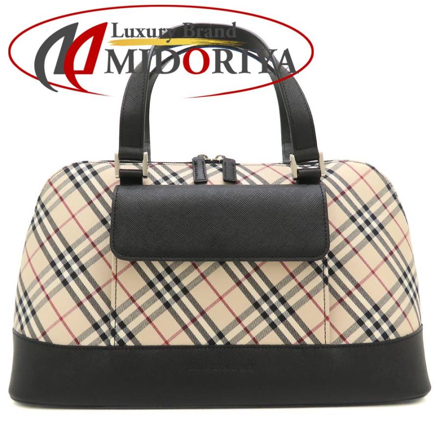 BURBERRY（バーバリー） ハンドバッグ ノバチェック キャンバスxレザー