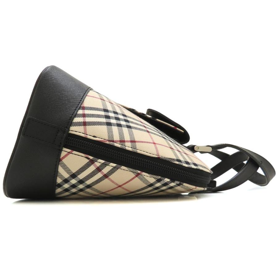 BURBERRY（バーバリー） ハンドバッグ ノバチェック キャンバスxレザー