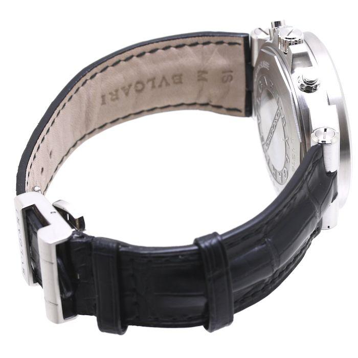 ［即日発送］ ブルガリ BVLGARI ディアゴノ GMT DG40C14SLDGMT DG40SGMT メンズ 自動巻き グレー /36504 【中古】 腕時計 【DGJ3931468893】(141372円)