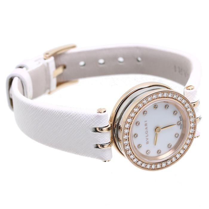 ブルガリ BVLGARI 12 BZ23WSGDL ゼロワン ビー ホワイト文字盤 ブルガリ BVLGARI 12 BZ23WSGDL ゼロワン ビー ホワイト文字盤