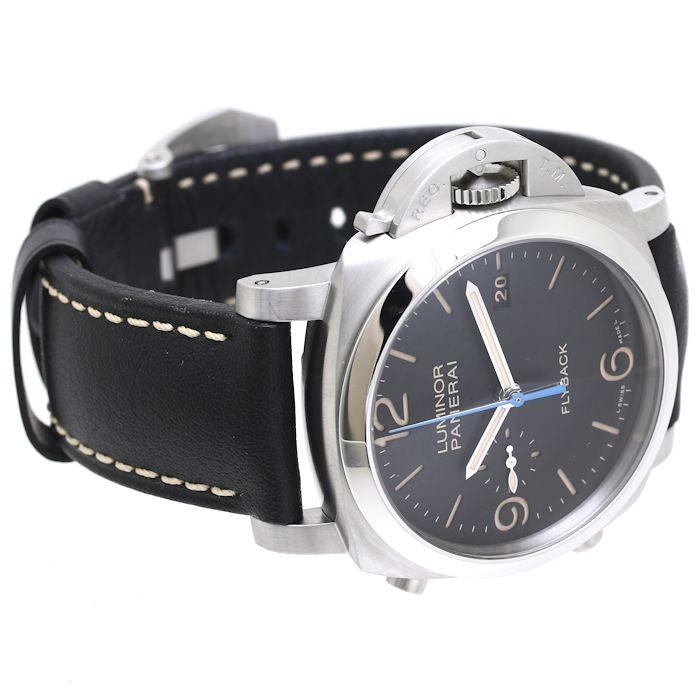 パネライ PANERAI ルミノール 1950 3デイズ クロノ フライバック PAM00524 メーカーOH済 メンズ /36795 【中古】 腕時計｜phasemidoriya78｜03